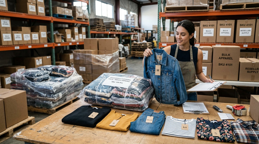 How Many Pieces Are in a Wholesale Clothing Pack? What to Expect