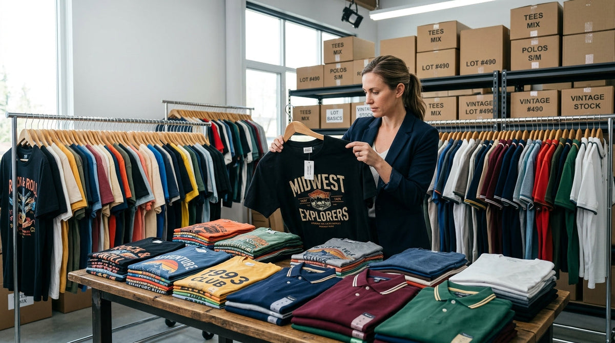 T-Shirts & Polos for Resale: Graphic Tees, Vintage Brands, and What to Look For