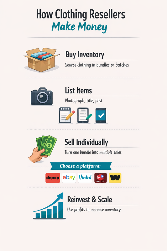 How to Start Reselling Clothes in 2026: A Beginner’s Guide to Inventory, Platforms, and Profit