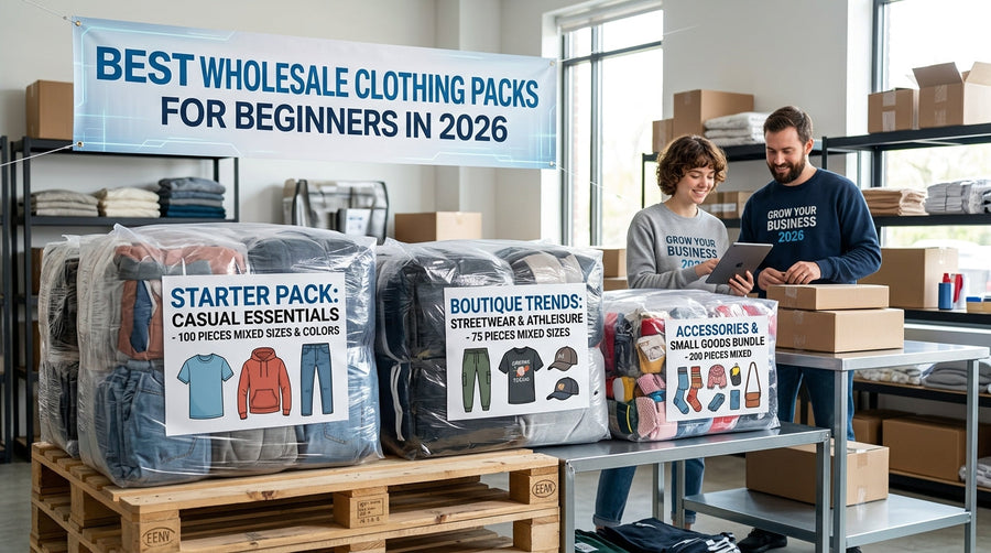 Best Wholesale Clothing Packs for Beginners in 2026